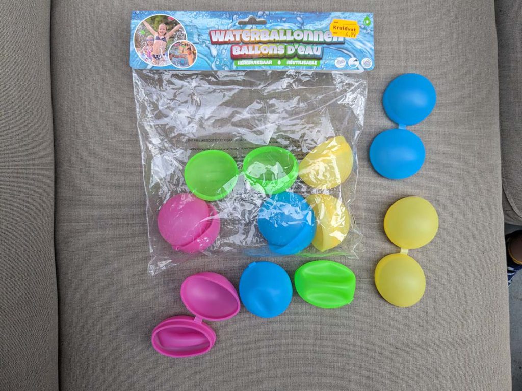 Test: Herbruikbare waterballonnen. Koop deze niet.