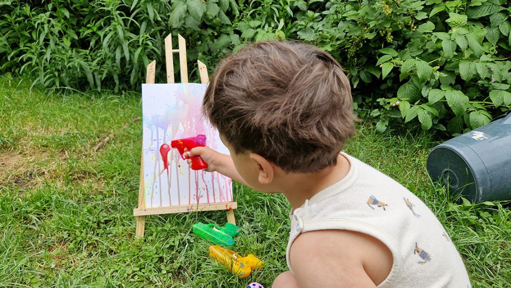 Kunstwerkjes maken met waterverf