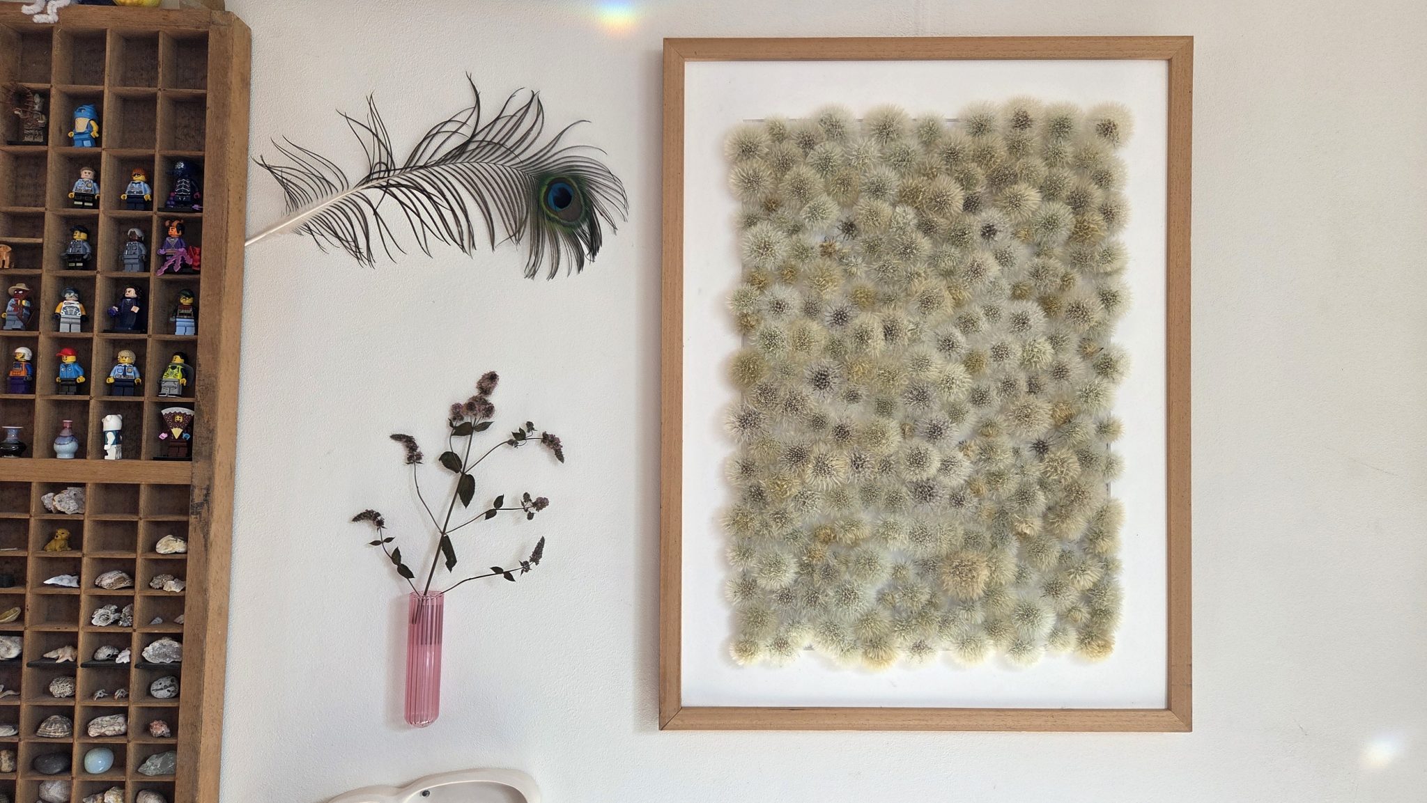 Schilderij van paardenbloemen