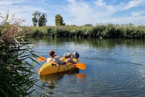 Packraften in de Biesbosch met Met Zonder Jas